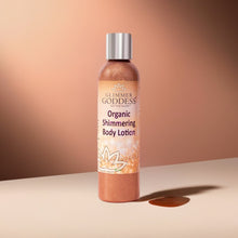 Load image into Gallery viewer, Organic Bronze Shimmer Body Lotion