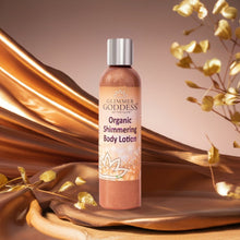 Load image into Gallery viewer, Organic Bronze Shimmer Body Lotion