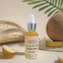 Load image into Gallery viewer, Organic DHA FREE Tanning Drops for Face &amp; Body 1 oz.