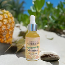 Load image into Gallery viewer, Organic DHA FREE Tanning Drops for Face &amp; Body 1 oz.