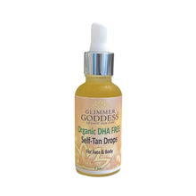 Load image into Gallery viewer, Organic DHA FREE Tanning Drops for Face &amp; Body 1 oz.