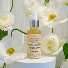 Load image into Gallery viewer, Organic DHA FREE Tanning Drops for Face &amp; Body 1 oz.