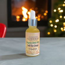 Load image into Gallery viewer, Organic DHA FREE Tanning Drops for Face &amp; Body 1 oz.