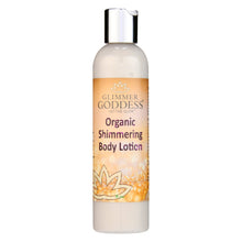 Load image into Gallery viewer, Organic Gold Shimmer Body Lotion