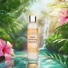 Load image into Gallery viewer, Organic Gold Shimmer Body Lotion