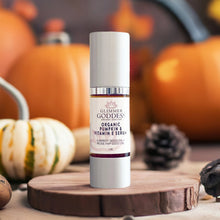 Load image into Gallery viewer, Organic Pumpkin Serum with Collagen Boosting Vitamin E Instant Glow Treatment