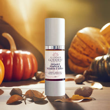 Load image into Gallery viewer, Organic Pumpkin Serum with Collagen Boosting Vitamin E Instant Glow Treatment