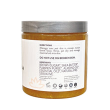 Load image into Gallery viewer, Organic Pumpkin Shea Sugar Body Scrub