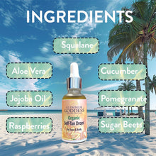 Load image into Gallery viewer, Organic Self Tan Drops for Face &amp; Body 1 oz.