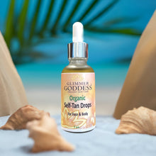 Load image into Gallery viewer, Organic Self Tan Drops for Face &amp; Body 1 oz.