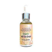 Load image into Gallery viewer, Organic Self Tan Drops for Face &amp; Body 1 oz.