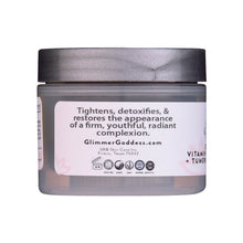 Load image into Gallery viewer, Organic Glow Up Tumeric Vitamin C &amp; E Brightening Face Mask - 2 oz.