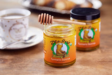 Load image into Gallery viewer, Award-Winning Organic Turmeric Sunrise Honey Tea – Golden Blend for Inflammation &amp; Gut Health (10 oz)