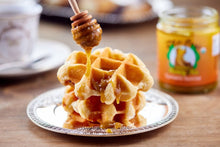 Load image into Gallery viewer, Award-Winning Organic Turmeric Sunrise Honey Tea – Golden Blend for Inflammation &amp; Gut Health (10 oz)