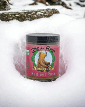 Load image into Gallery viewer, Radiant Rose Honey Tea – Organic Rose Hip &amp; Hibiscus Blend for Glow &amp; Calm (10 oz)
