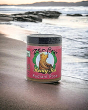 Load image into Gallery viewer, Radiant Rose Honey Tea – Organic Rose Hip &amp; Hibiscus Blend for Glow &amp; Calm (10 oz)