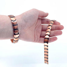 Load image into Gallery viewer, Pure Copper EMF Defense Magnetic Bracelet