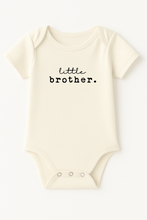 Load image into Gallery viewer, Little Brother Organic Cotton Short Sleeve Baby Bodysuit