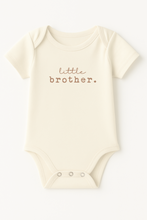 Load image into Gallery viewer, Little Brother Clay Organic Cotton Baby Bodysuit Short Sleeve