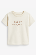 Load image into Gallery viewer, Happy Camper Clay Organic Cotton Short Sleeve Toddler T-Shirt