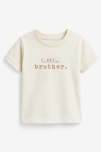 Little Brother Clay Organic Cotton Short Sleeve Toddler T-Shirt