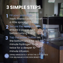 Load image into Gallery viewer, ATOM Hydrogen Water Bottle