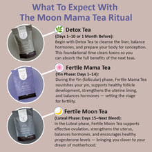 Load image into Gallery viewer, Moon Mama Fertility Tea Bundle - New Bundle