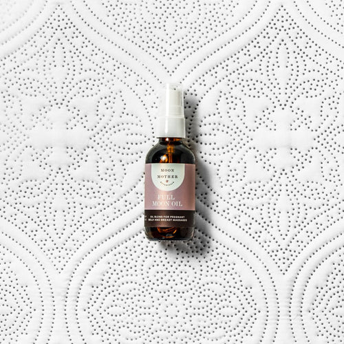 Full Moon Oil Blend for Pregnant Belly and Breast Massage