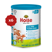 Load image into Gallery viewer, Holle Cow Milk Toddler Drink - Stage 3 | Non GMO (14 oz)