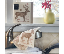 Load image into Gallery viewer, You&#39;re a Dear Deer Winter Clards—Greetings that Clean Up
